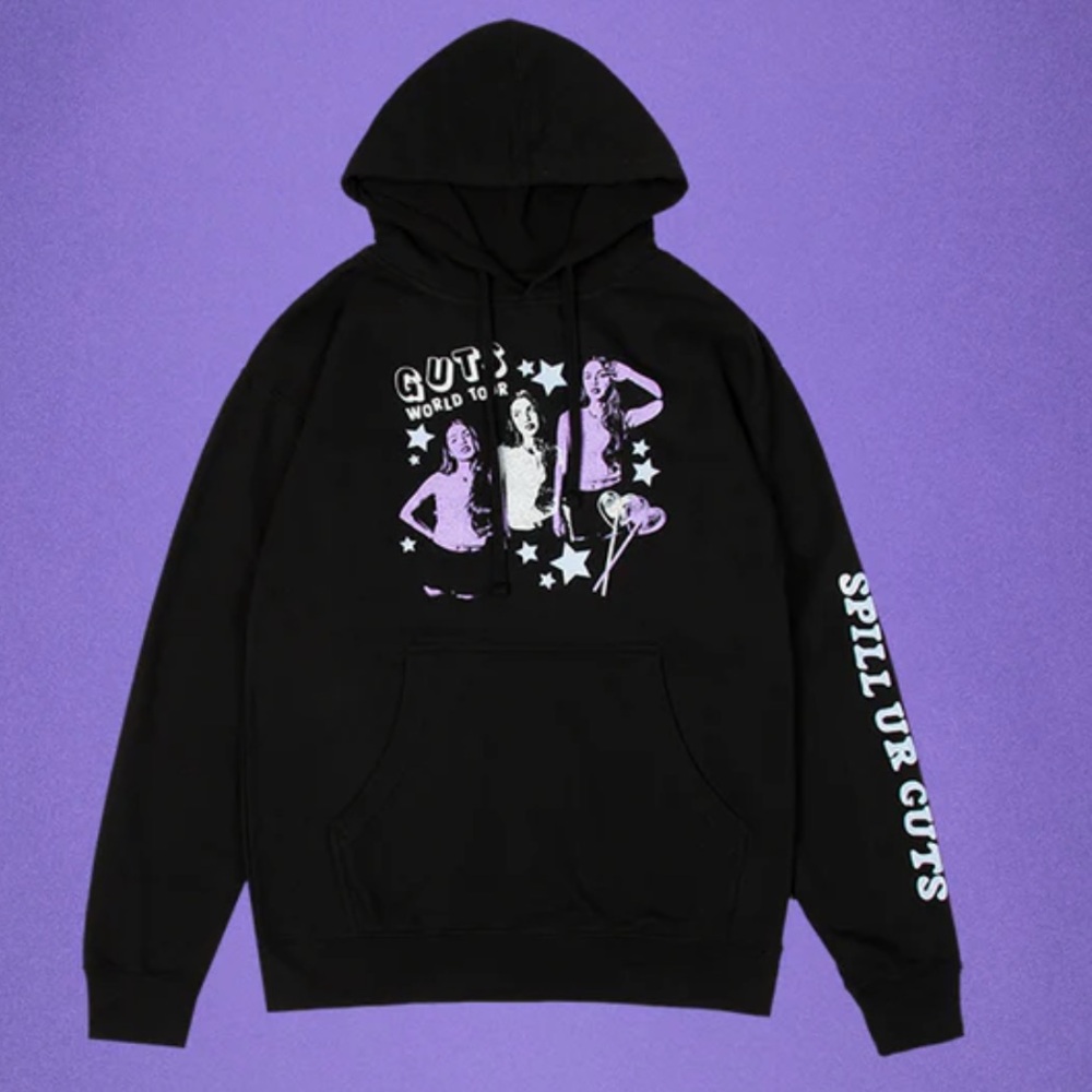 Olivia Rodrigo Guts World Tour Hooded Sweatshirt